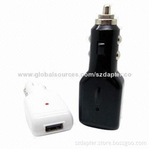 5V 1A High-quality USB Port Car Chargers with 2,100mAh Capacity, CE, RoHS Marks